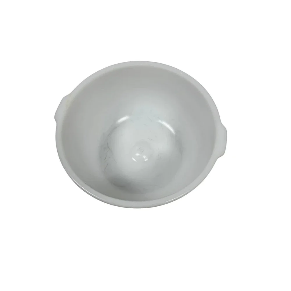 Vintage Sunbeam Mixmaster White Milk Glass Bowl Replacement 9 Inch No Mark